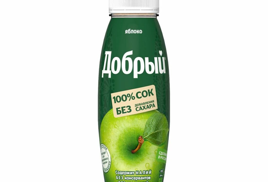 Сок Добрый 0,33 л яблоко