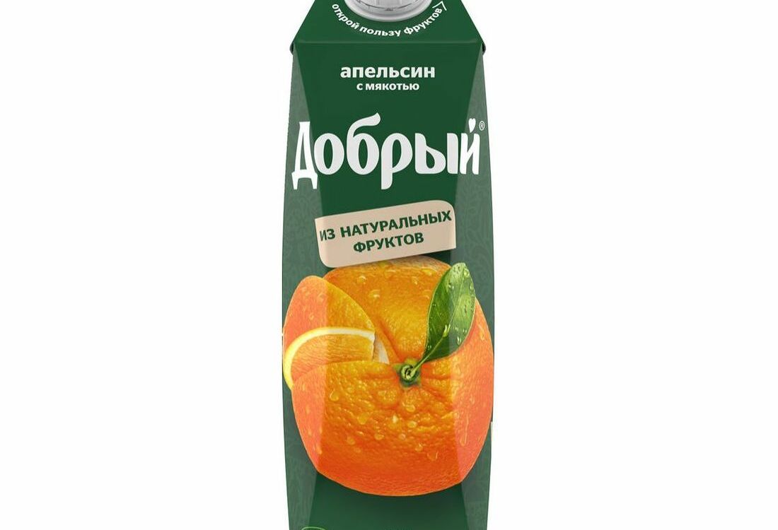 Сок Добрый 1 л апельсин