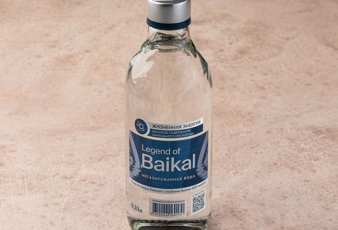 Вода Легенда Байкала без газа