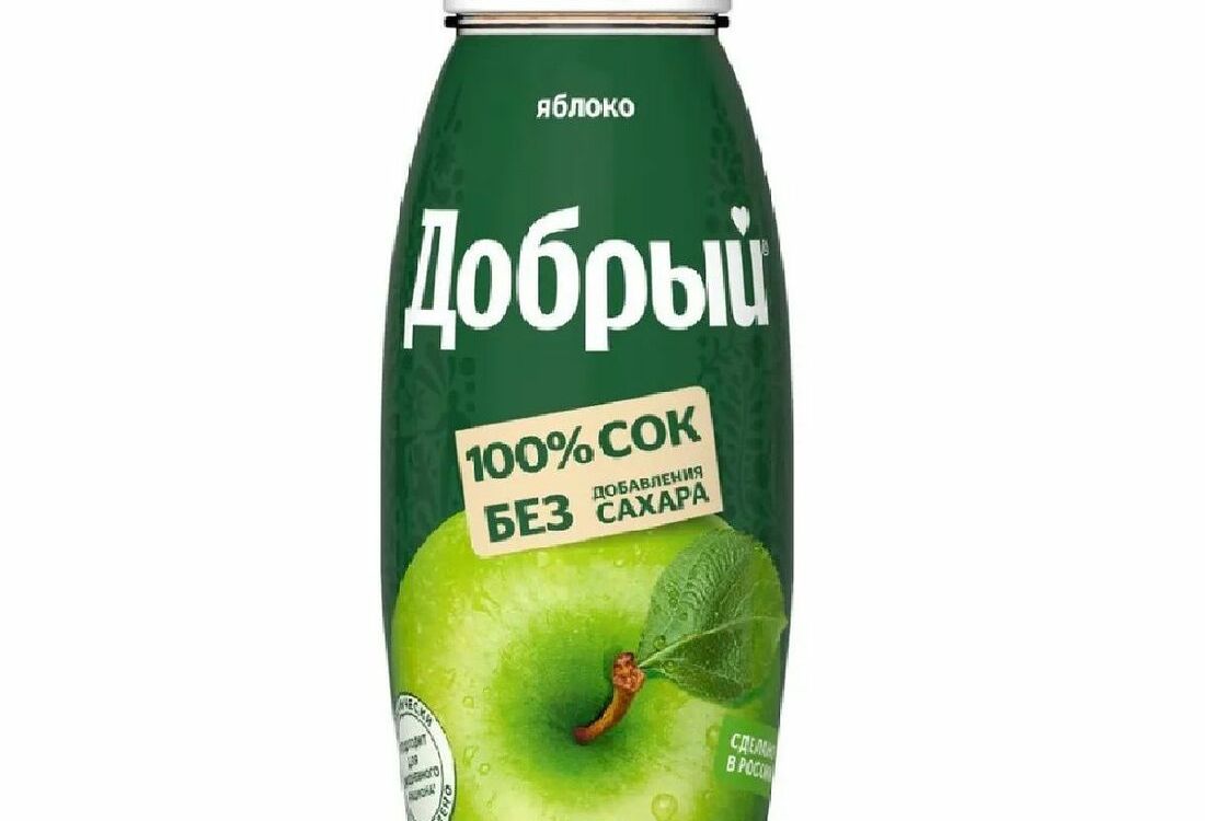 Сок Добрый 0,33 л яблоко