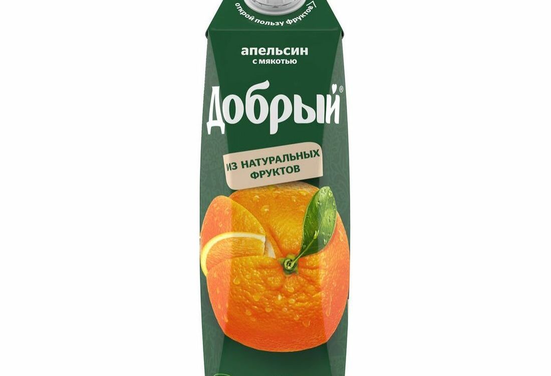 Сок Добрый 1 л апельсин