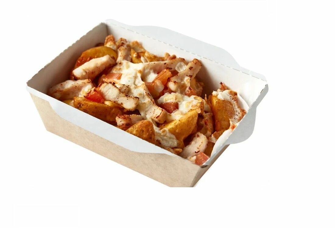 Ланч Картофель с курицей