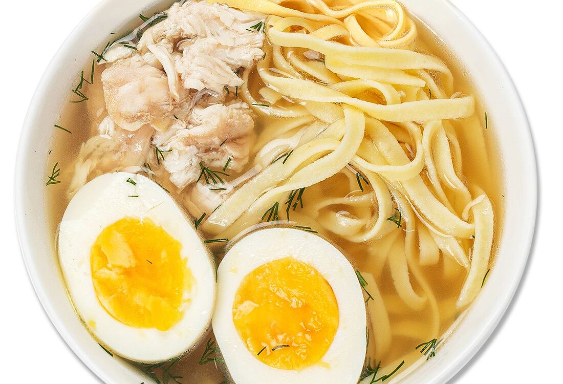 Куриный суп с итальянской лапшой