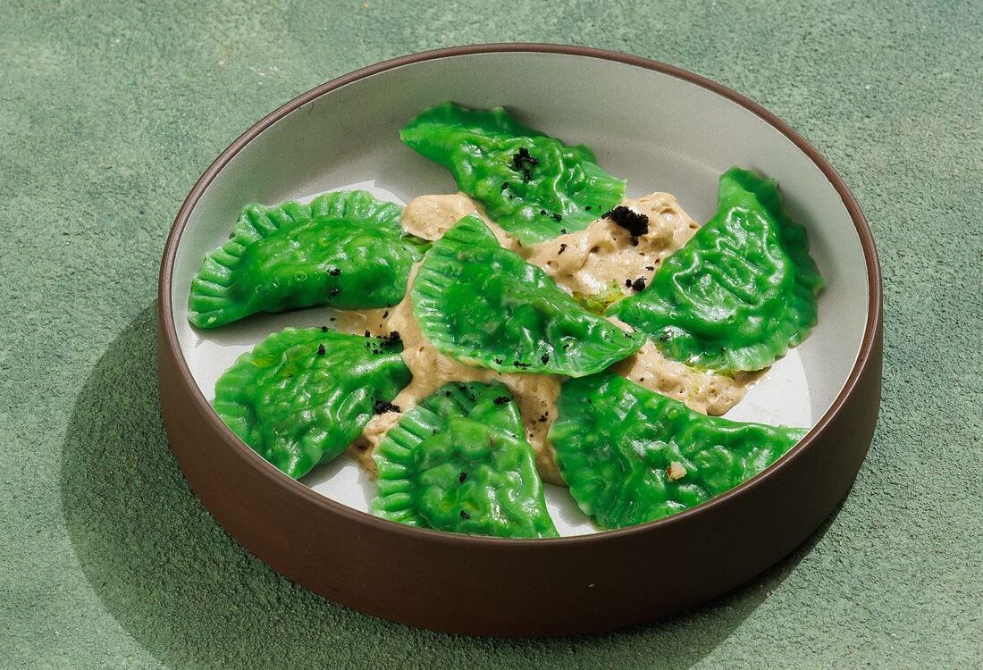 Равиоли с грибами 
