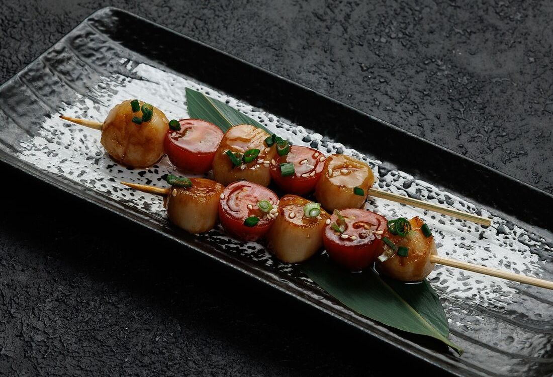Шашлычок из гребешка