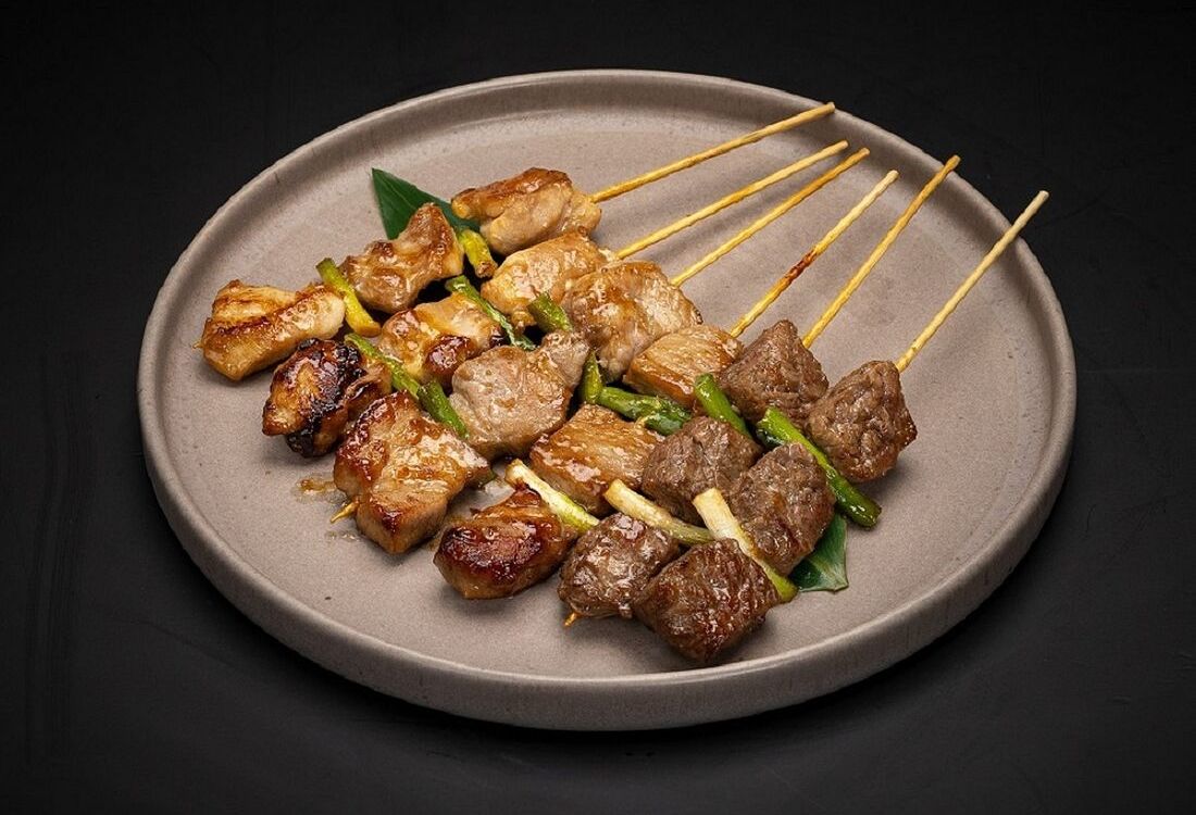 Сет шашлычков кушияки