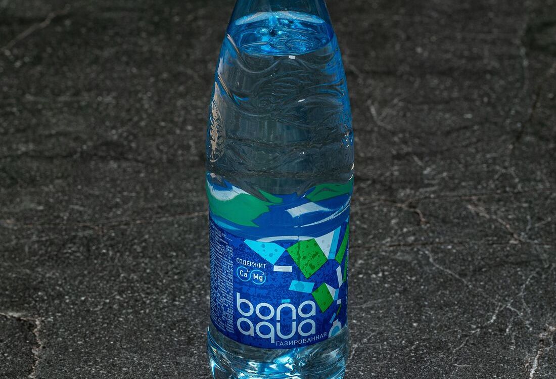 Вода газированная Бон аква