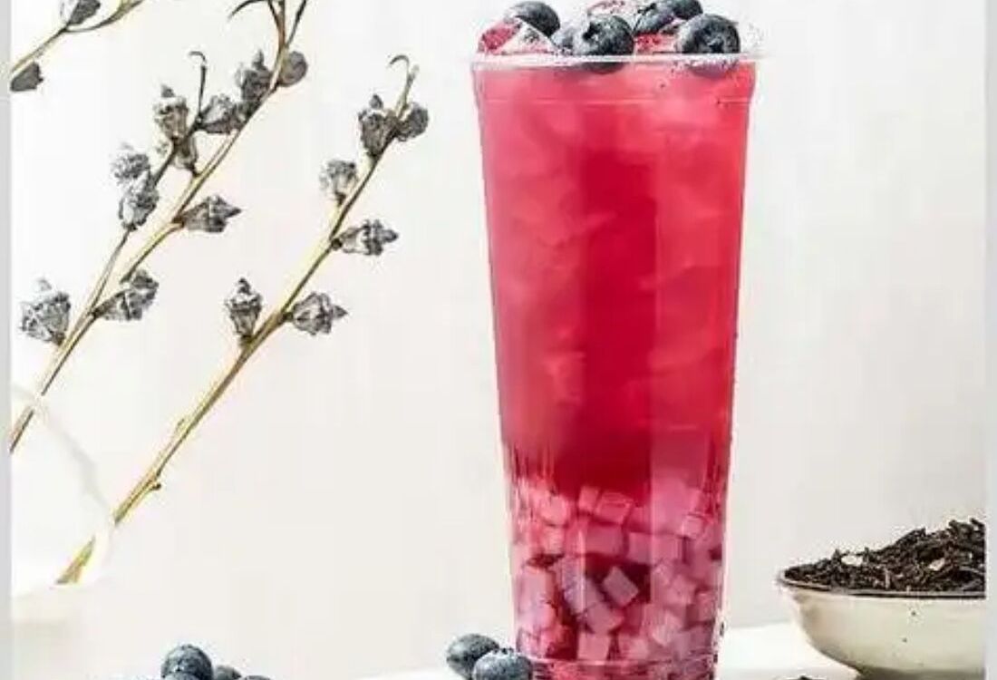 Чай с черникой