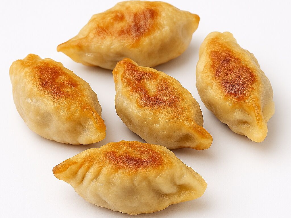 130. Пельмени жареные