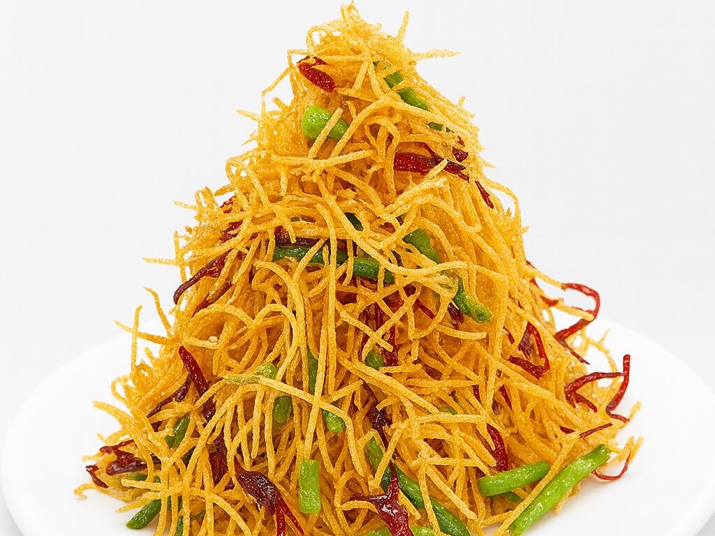 103. Картофель соломкой с острым вкусом