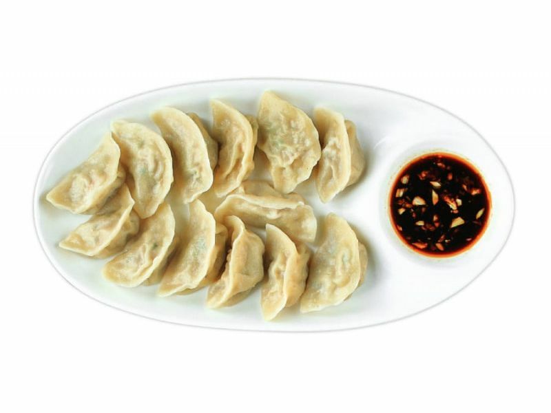 Пельмени из свинины с креветкой