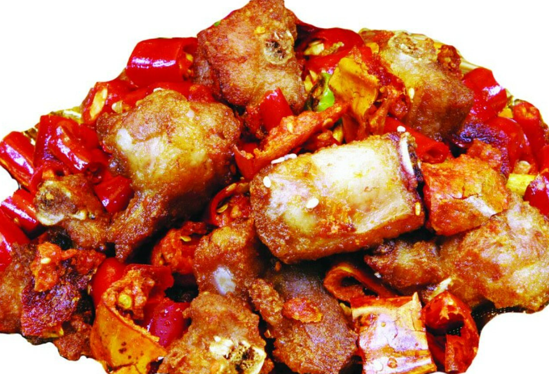 229 Ребрышки с арахисом и кунжутом
