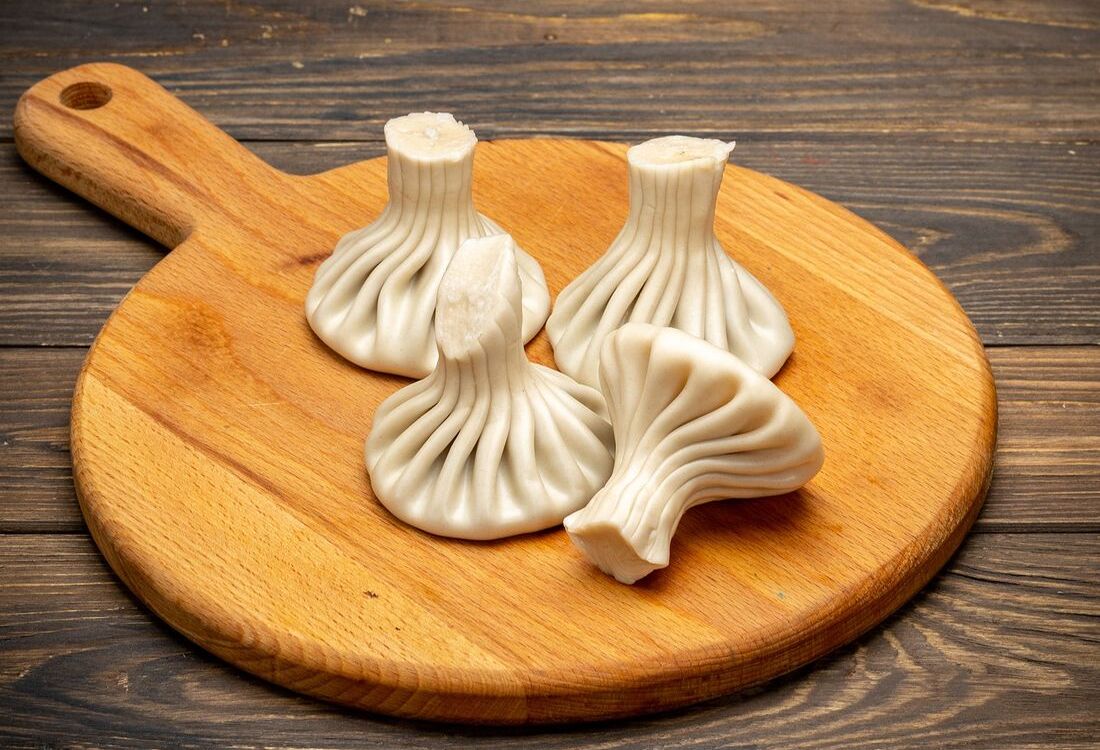 Хинкали с сыром и картофелем