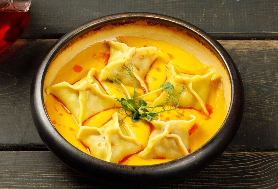 Хинкалиоли с уткой