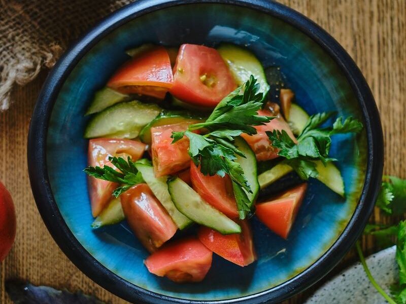Салат овощной детский