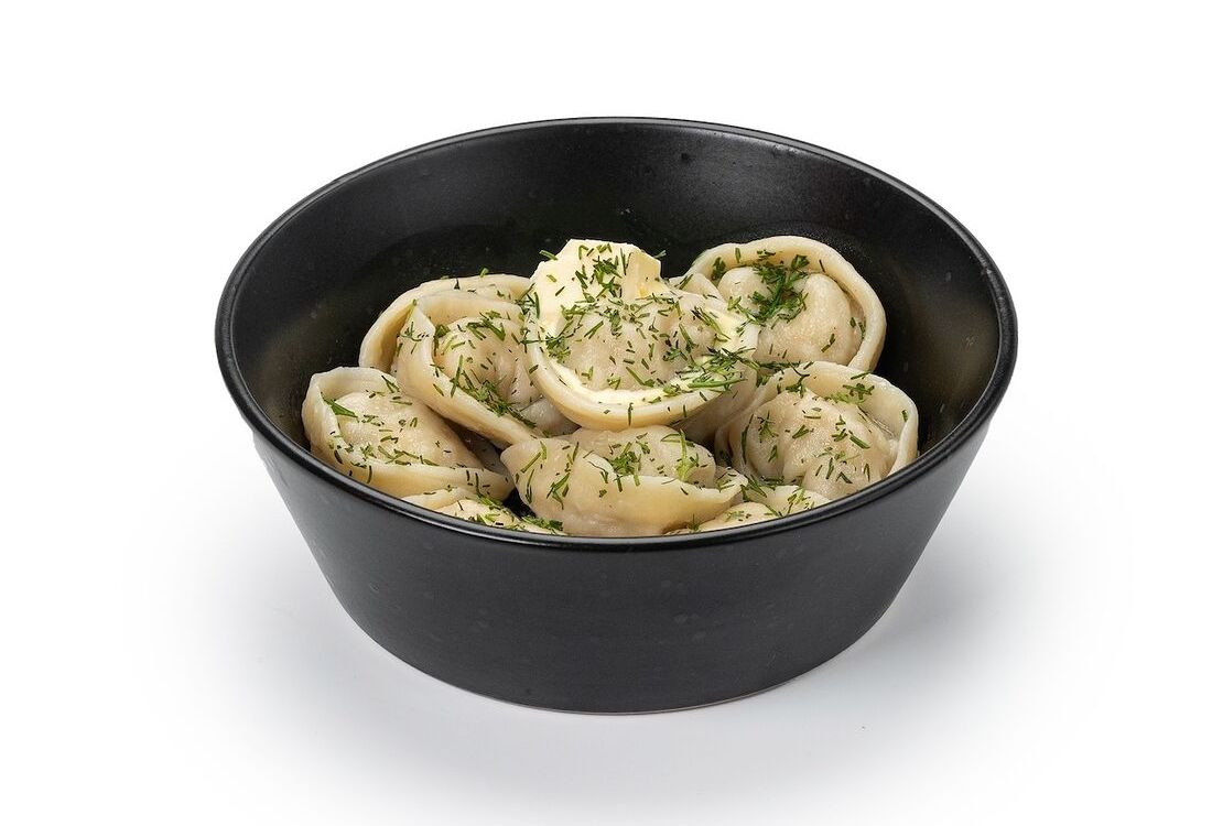 Пельмени с говядиной ( Лемпомпени с говядиной )