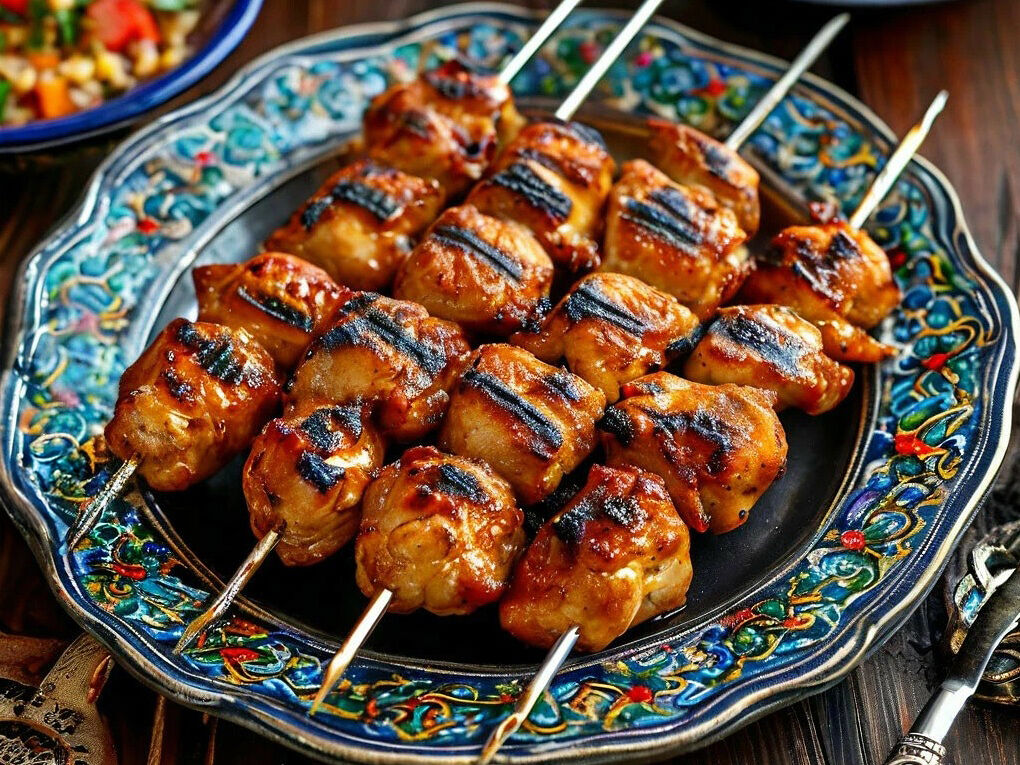 Куриный шашлык