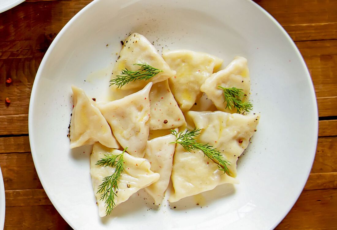 Вареники с картофелем
