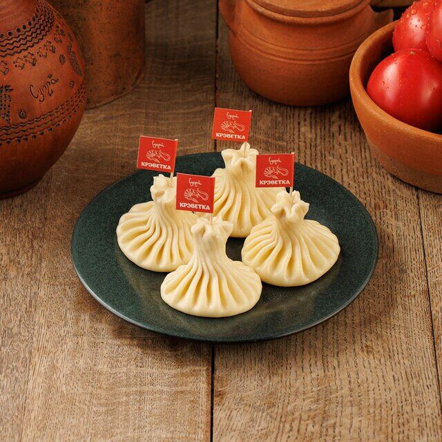 Хинкали с крабом 4шт