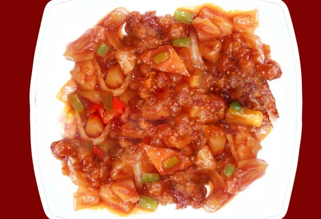 Филе курицы с ананасами
