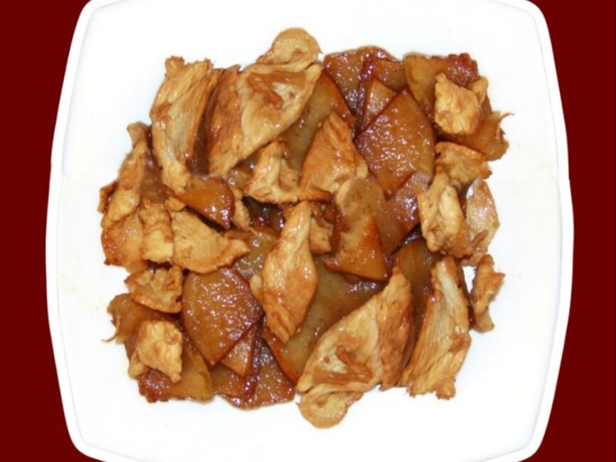 №14 Жареная курица с картошкой