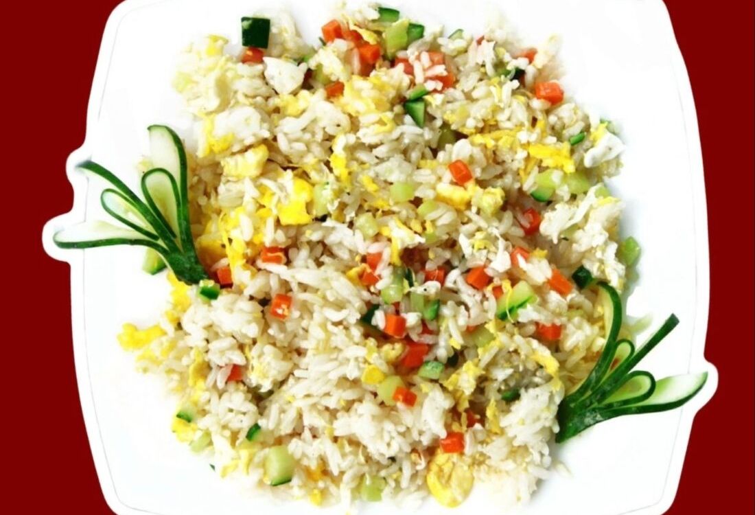 №W100 Рис с овощами и яйцом