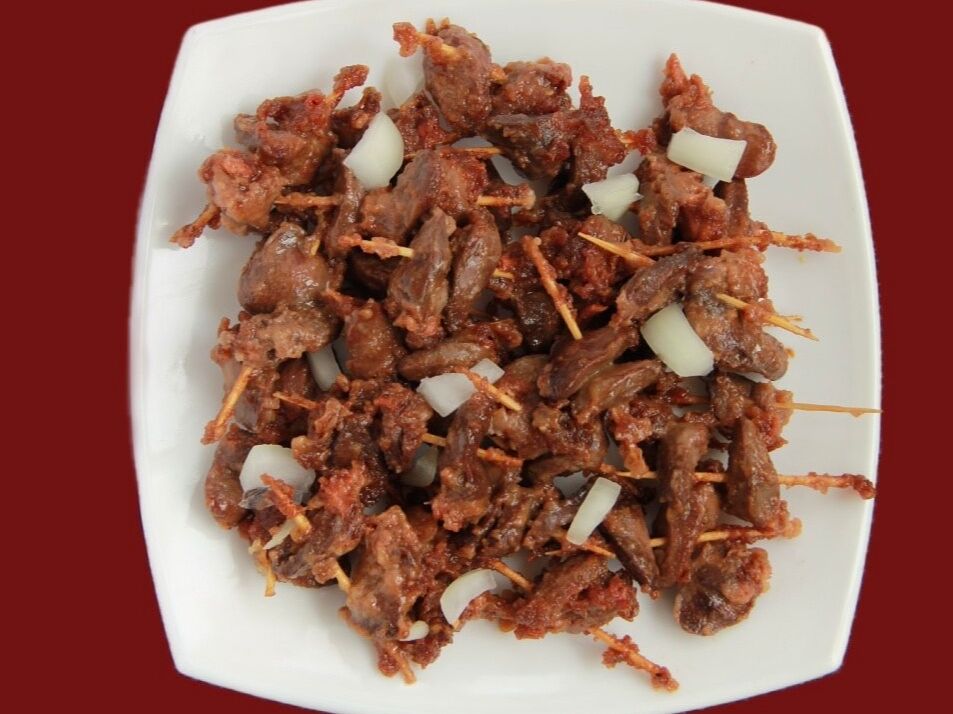 №15А Шашлычки из куриных сердец